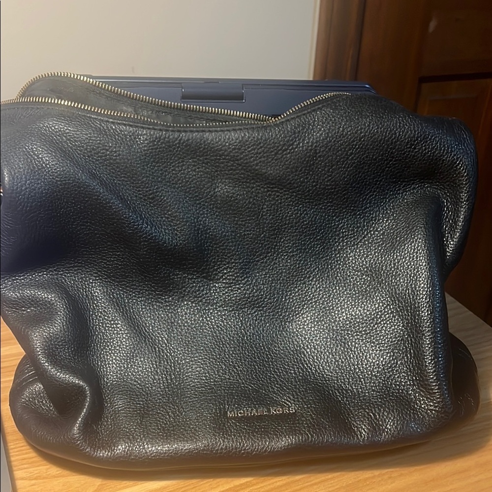 Michael Kors Black Leather Bag